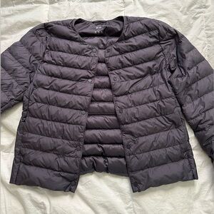 Uniqlo Women's Dark Gray Ultralight Down Puffer Jacket